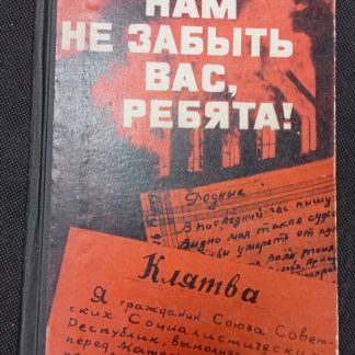 Книга "Нам не забыть Вас, ребята!"