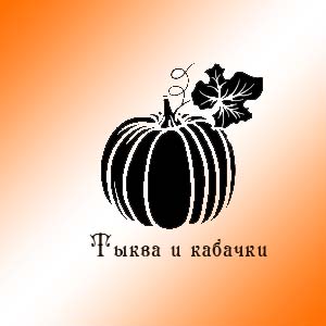 Тыквы и кабачки