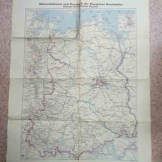 Карта "Германии" (ГДР)